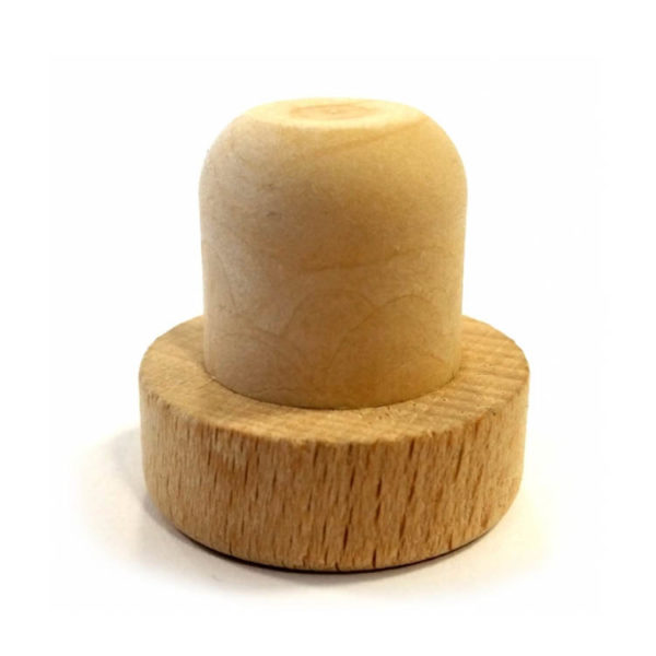 22.5mm Natural Wooden Synthetic Stopper