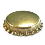 29mm Gold Sparkling Wine Crown with bidule