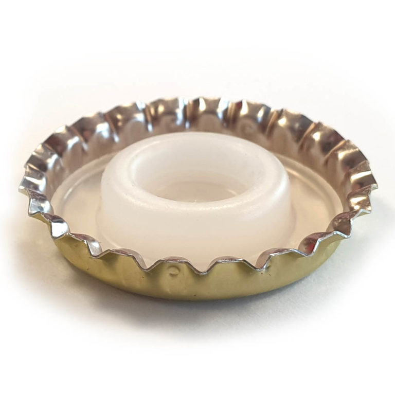 Sparkling Wine 29mm Crown Gold with Bidule Bottle Tops