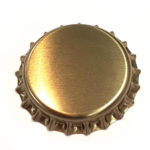 Matt Gold Beer Crown 26mm