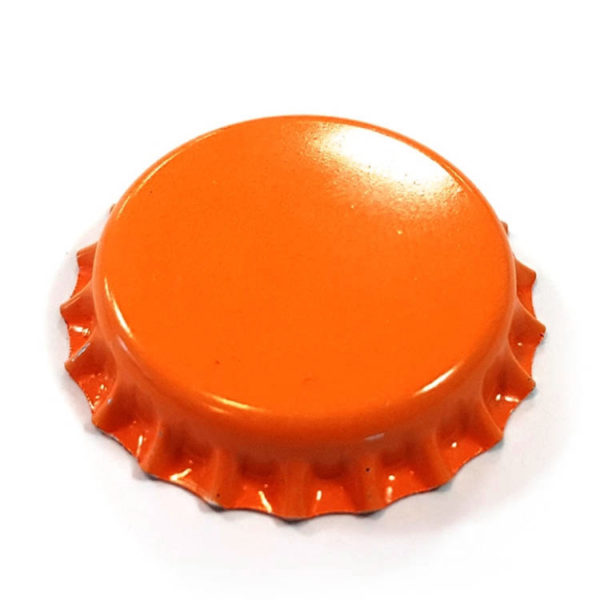 Orange 26mm Beer Crown