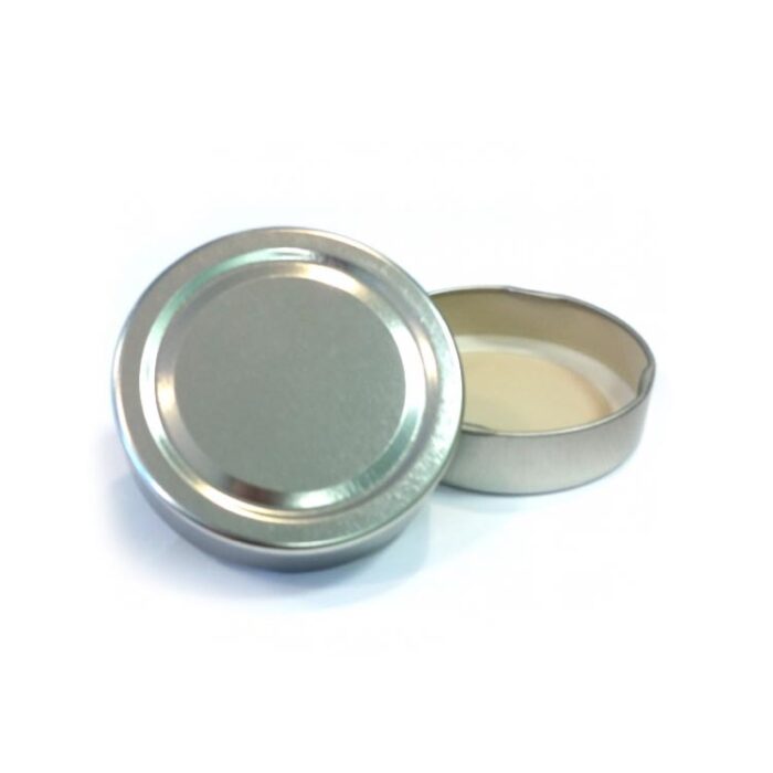 Silver Deep Jar Lid