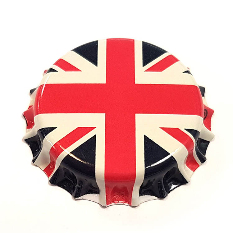 Union Jack Beer Crown 26mm