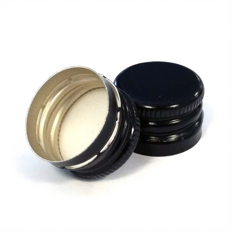 18 x 12 Pre-Threaded Black Screwcap