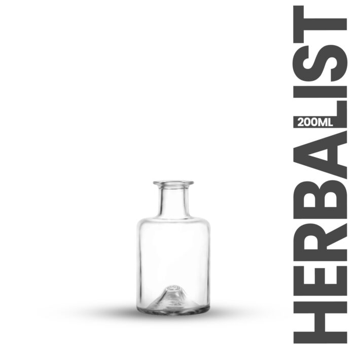 Glass Bottle Herbalist 200ml
