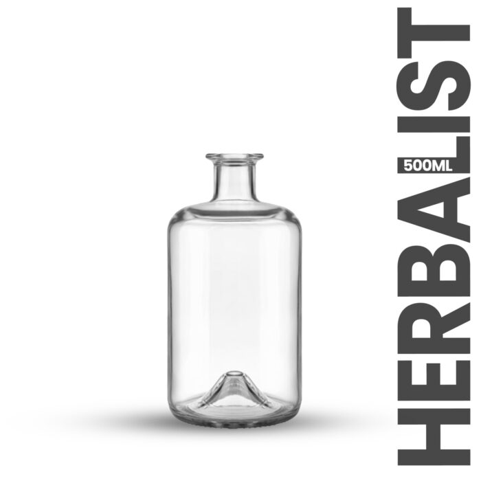Glass Bottle Herbalist 500ml