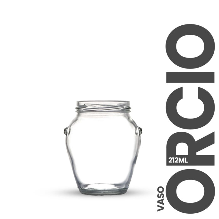 Glass Jar Vaso Orcio 212ml