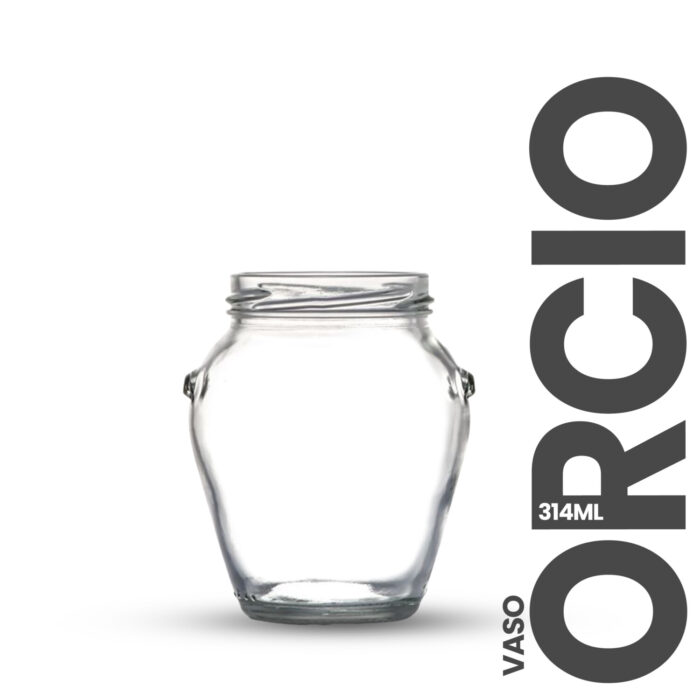 Glass Jar Vaso Orcio 314ml
