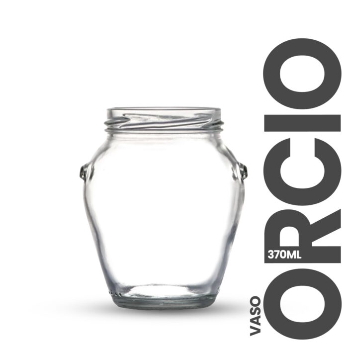 Glass Jar Vaso Orcio 370ml