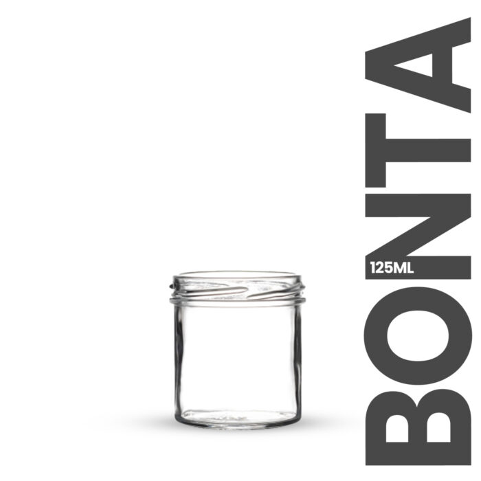 Glass Jar Bonta 125ml