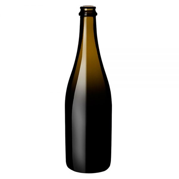 GL8692 Antique Green Sparkling Wine Bottle