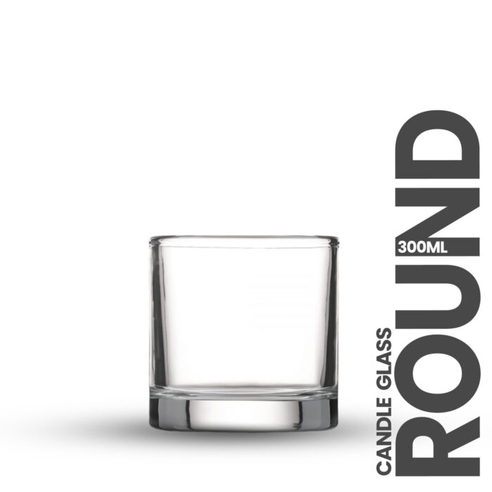 Round Candle Glass 300ml