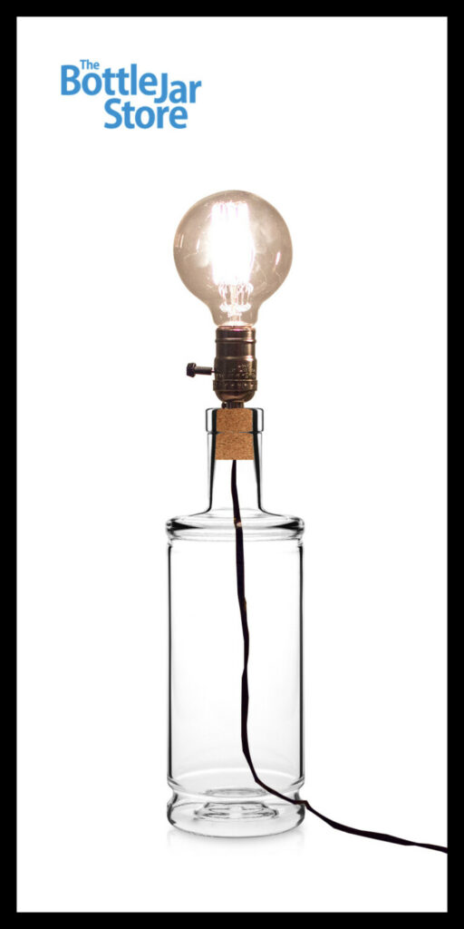 luxury bottle lamp