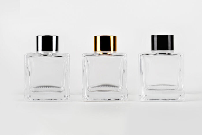 Cubic Diffuser Bottle with Black Lid - Image 2