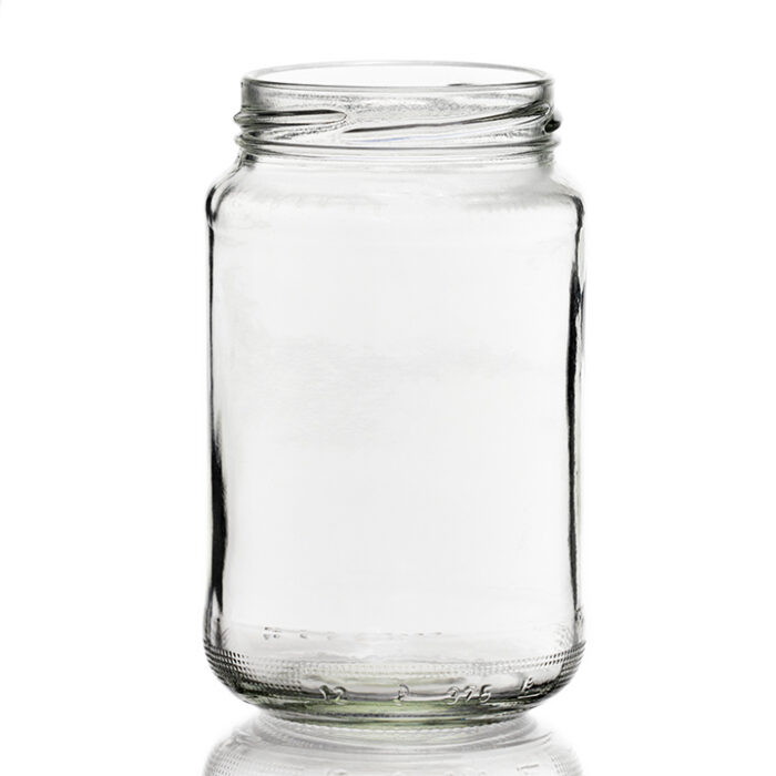 1lb (375ml) Glass Preserve Jar